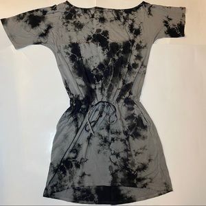 Chaser Tie-Dye Off the Shoulder Dress